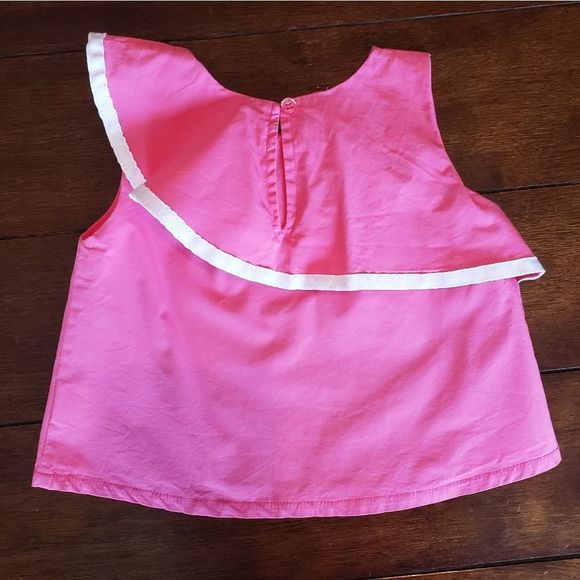 Crown & Ivy Ruffle tank - Picture 2 of 4